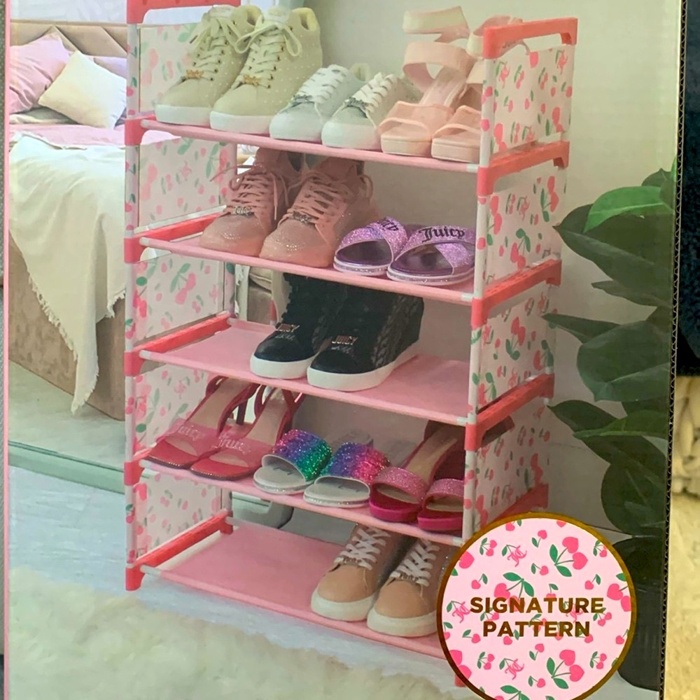 💖💗Juicy Couture Pink Cherry Shoe Rack